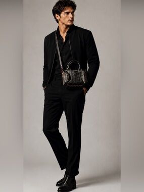 Alexander Wang Mini Rockie Bag Men Studded Charcoal Black Rose Gold Crossbody